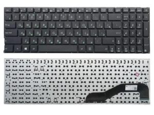 Keyboard Asus Vivobook X540 X540S X540SA X540SC R540 R540L R540LA R540LJ R540S R540SA R540SC w/o frame "ENTER"-small ENG/RU Black