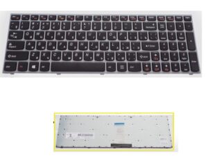 Keyboard Lenovo M5400 B5400 ENG/RU Silver Original
