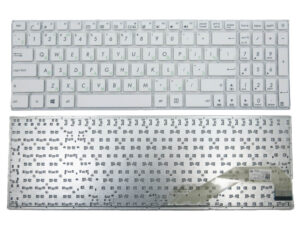 Keyboard Asus Vivobook X540 X540S X540SA X540SC R540 R540L R540LA R540LJ R540S R540SA R540SC w/o frame "ENTER"-small ENG/RU White