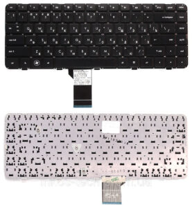 Keyboard HP Pavilion DM4-1000 DM4-2000 dv5-2000 w/o frame "ENTER"-small ENG/RU Black