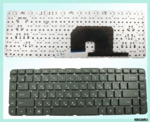 Keyboard HP Pavilion dv6-3000 w/o frame "ENTER"-small ENG/RU Black