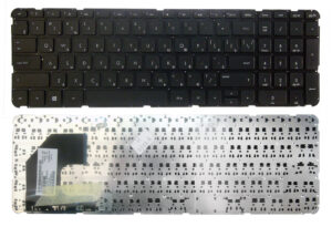 Keyboard HP Pavilion 15-B 15-U w/o frame "ENTER"-small ENG/RU Black