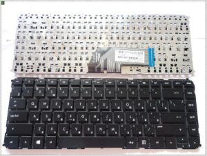 Keyboard HP Envy 4-1000 6-1000 w/o frame "ENTER"-small ENG/RU Black