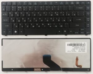 Keyboard Acer Aspire 4540 3810 3410 3820 4250 4251 4252 4253 4332 4333 4336 4339 4410 4551 4745 4553 4560 4736 4752 4733 4810 5935 5940 5942 w/Backlit ENG/RU Blac