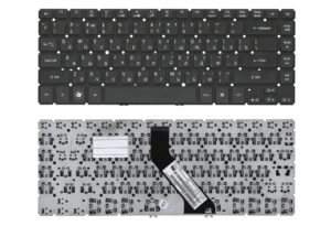 Keyboard Acer Aspire V5-431 V5-471 M5-481 w/o frame ENG/RU Black