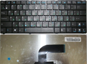 Keyboard Asus EeePC 1101 N10 ENG/RU Black