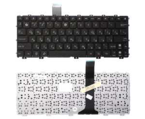 Keyboard Asus EeePC 1015 1011 Transformer TF101 w/o frame "ENTER"-small ENG/RU Black