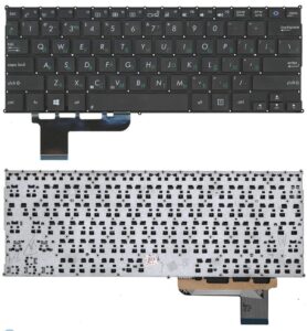 Keyboard Asus VivoBook X201 X202 F201 F202 R201 S200 Q200 w/o frame "ENTER"-small ENG/RU Black