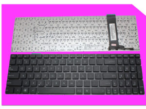 Keyboard Asus N550 N56 N76 N750 Q550 R552 U500 w/o frame "ENTER"-small EN Black