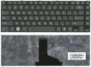 Keyboard Toshiba Satellite C845 C805 C830 C835 C840 L805 L830 L835 L840 L845 P840 P845 Portege M805 ENG/RU Black