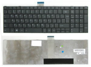 Keyboard Toshiba Satellite C850 C855 C870 C875 L850 L855 L870 L875 P850 P855 P870 P875 ENG/RU Black