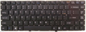 Keyboard Sony VGN-NW w/frame ENG. Black