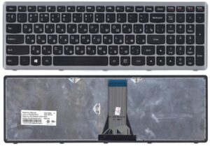 Keyboard Lenovo Z510 G500S G505S S500 S510 Flex 15 Flex 2-15 ENG/RU Silver/Black