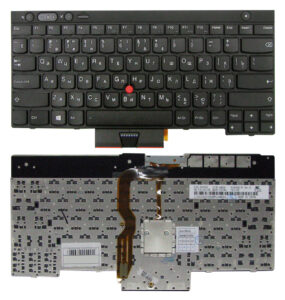 Keyboard Lenovo T430 T530 W530 X230 L430 w/trackpoint ENG/RU Black