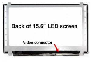 Display 15.6" LED Slim 40 pins Full HD (1920x1080) Brackets Up-Down Matte LG N156HGE-LB1, B156HW03 V.0, B156HTN02.1, B156HTN03.0, B156HTN03.2 N156HGE-LA1