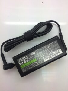 AC Adapter Charger For Sony 19.5V-3.3A (65W) Round DC Jack 6.5*4.3mm w/pin inside Original