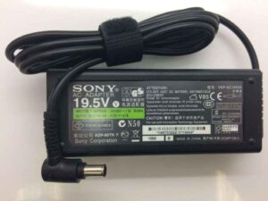 AC Adapter Charger For Sony 19.5V-4.7A (90W) Round DC Jack 6.5*4.3mm w/pin inside Original