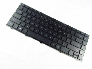 Keyboard HP ProBook 4340s 4341s 4335s 4336s w/o frame "ENTER"-small ENG/RU Black