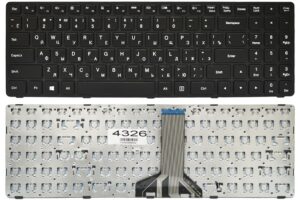 Keyboard Lenovo IdeaPad 100-15IBD ENG/RU Black