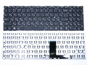 Keyboard Lenovo IdeaPad 310-15ABR 310-15IAP 310-15ISK 310-15IKB 510-15ISK 510-15IKB v110-15ast w/o frame ENG/RU Black