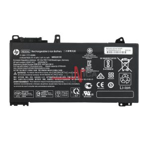 Battery HP ProBook 430 440 445 450 455R G6, ProBook 430 440 445 450 G7, HP ZHAN 66 Pro 13 14 15 G2,ZHAN 66 Pro A 14 G3 Series HSTNN-0B1C HSTNN-DB9A HSTNN-OB1C HSTNN-UB7R RE03XL  11.55V 45Wh 3750mAh Black Original